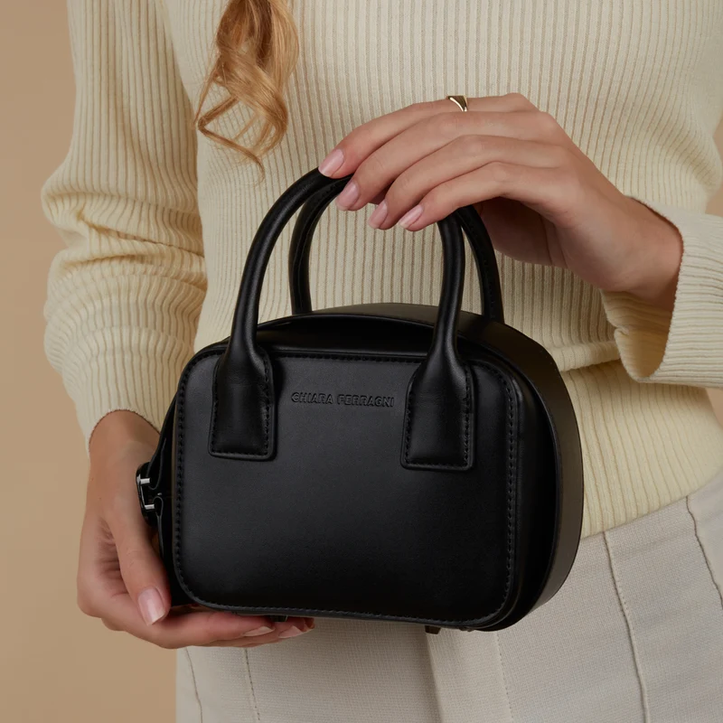 Chiara Ferragni Eyelike Black Crossbody bag 75SB4BBD-ZS517-899