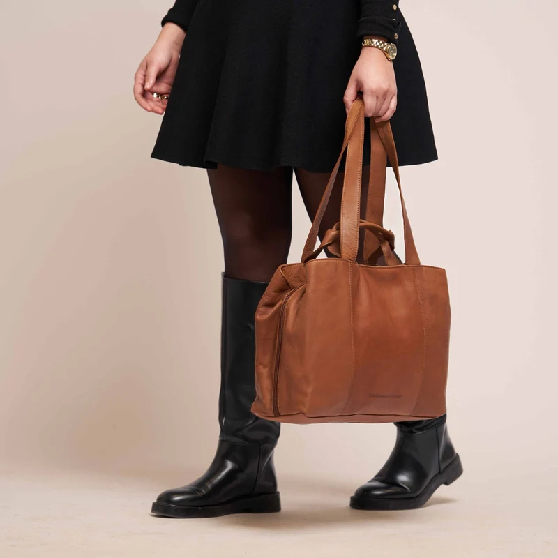 The Chesterfield Brand Gail Leather Cognac Shoulder Bag C48.098731