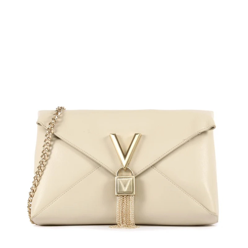Valentino Bags Stella Ecru Crossbody Bag VBS9AK17ECRU
