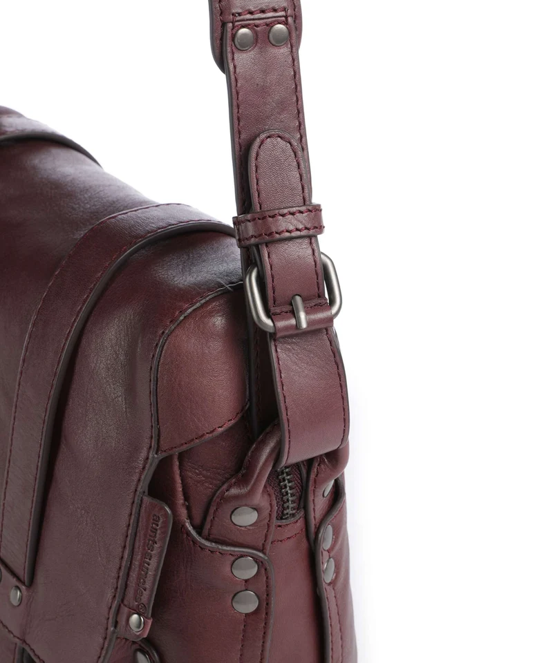 Aunts & Uncles Grandma's Luxury Club Miss Applepie Bandolera dark cherry