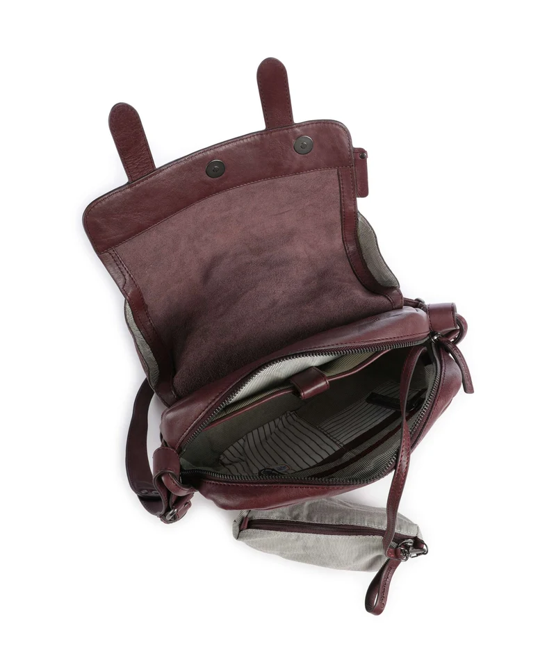 Aunts & Uncles Grandma's Luxury Club Miss Applepie Bandolera dark cherry