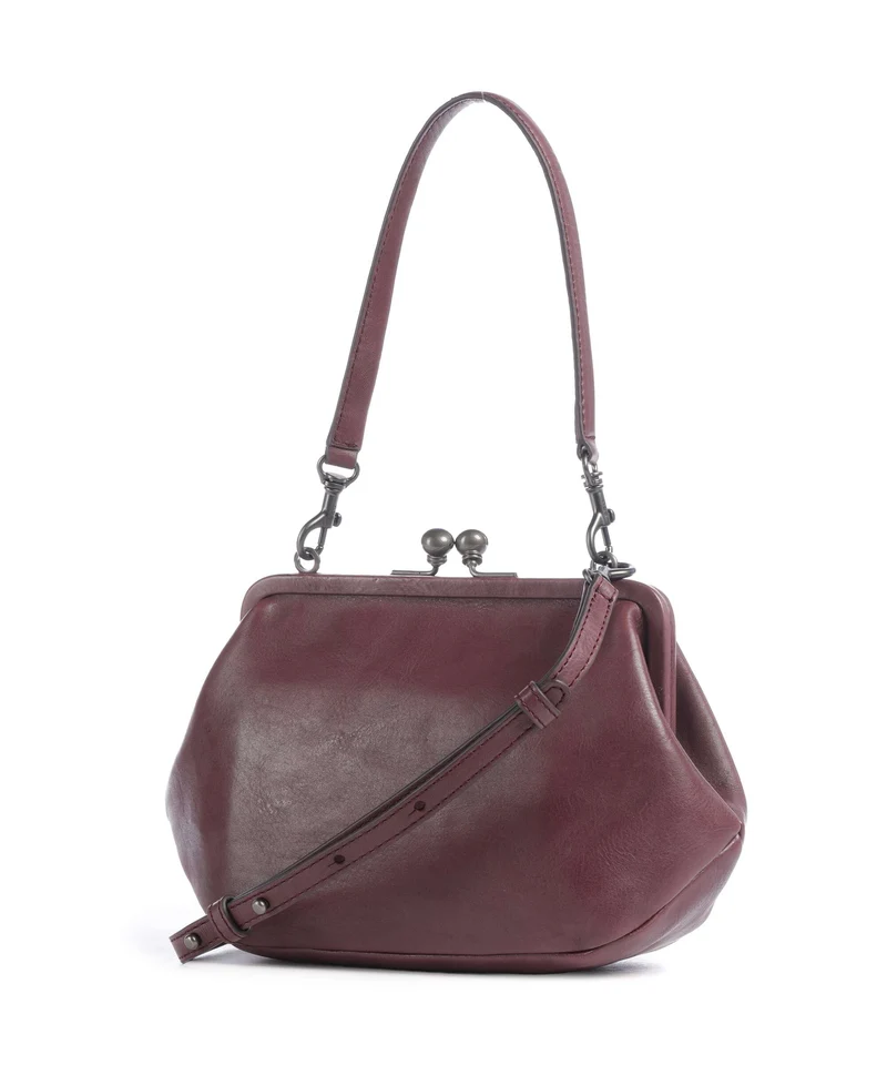Aunts & Uncles Grandma's Luxury Club Mrs. Pizzelle Bandolera dark cherry