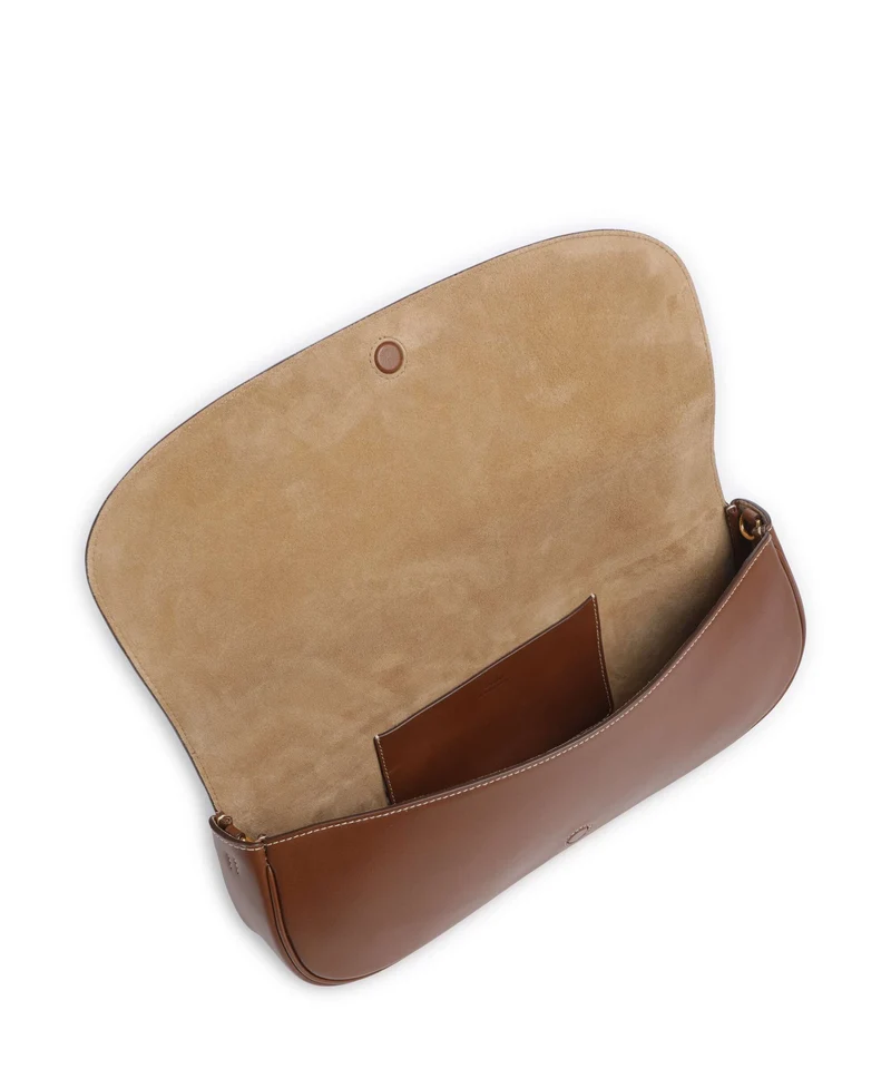 Polo Ralph Lauren Bellport Large Bolso de fiesta cuoio