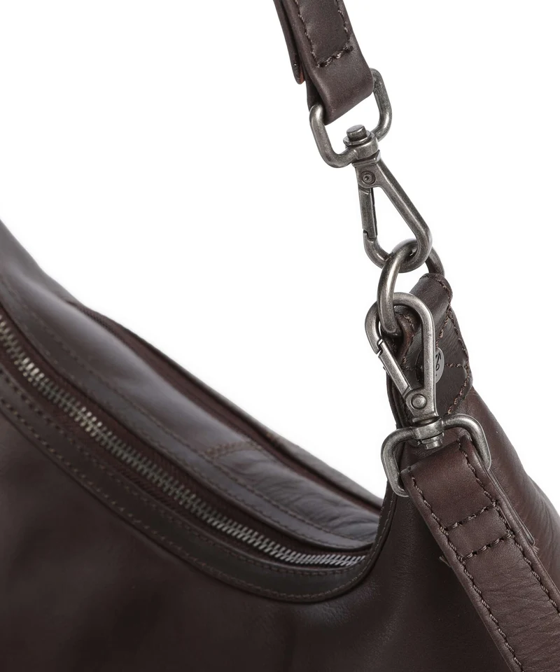 The Chesterfield Brand Wax Pull Up Cow Fierra Bolso de hobo brown