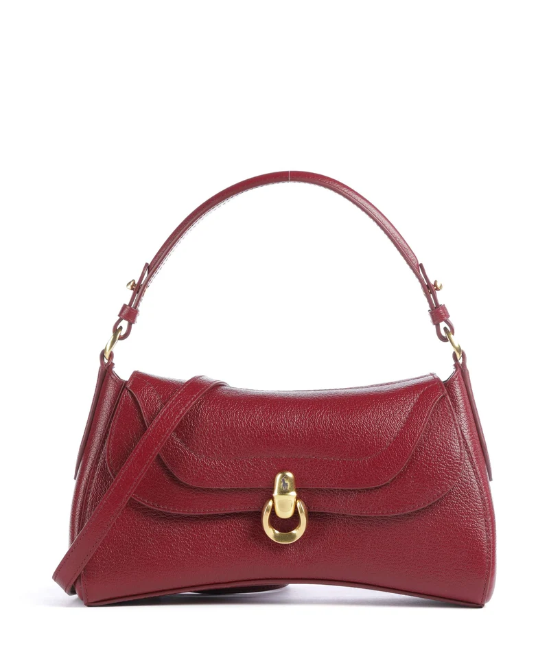 Polo Ralph Lauren Blaze Small Bolso de hombro currant