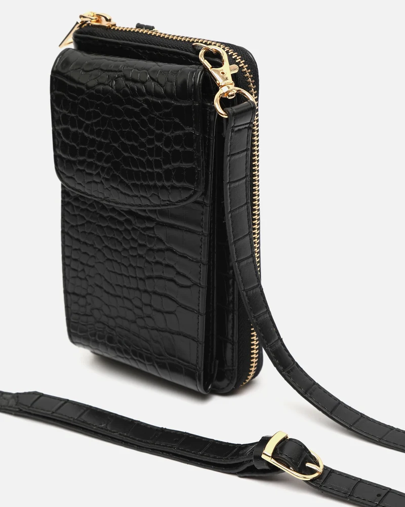 Tequi bolso bandolera mini para móvil animal print ED.