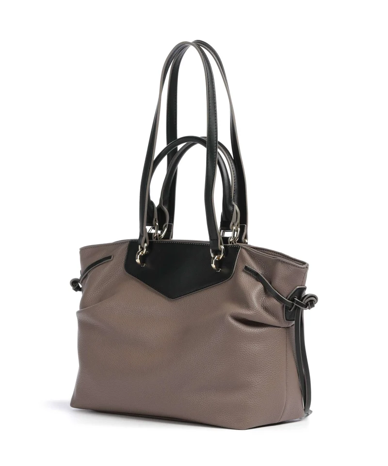 Valentino Bags Fiamma Re Bolso de mano taupe/nero