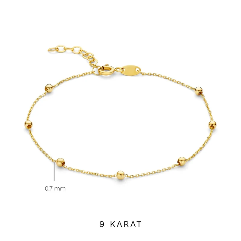 Beloro Jewels Della Spiga Dani 9 Karaat Armband BO320041