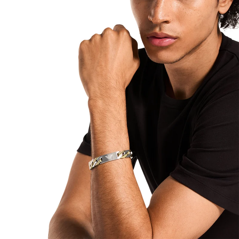 Emporio Armani Stainless Steel Men's Bracelet EGS3314040