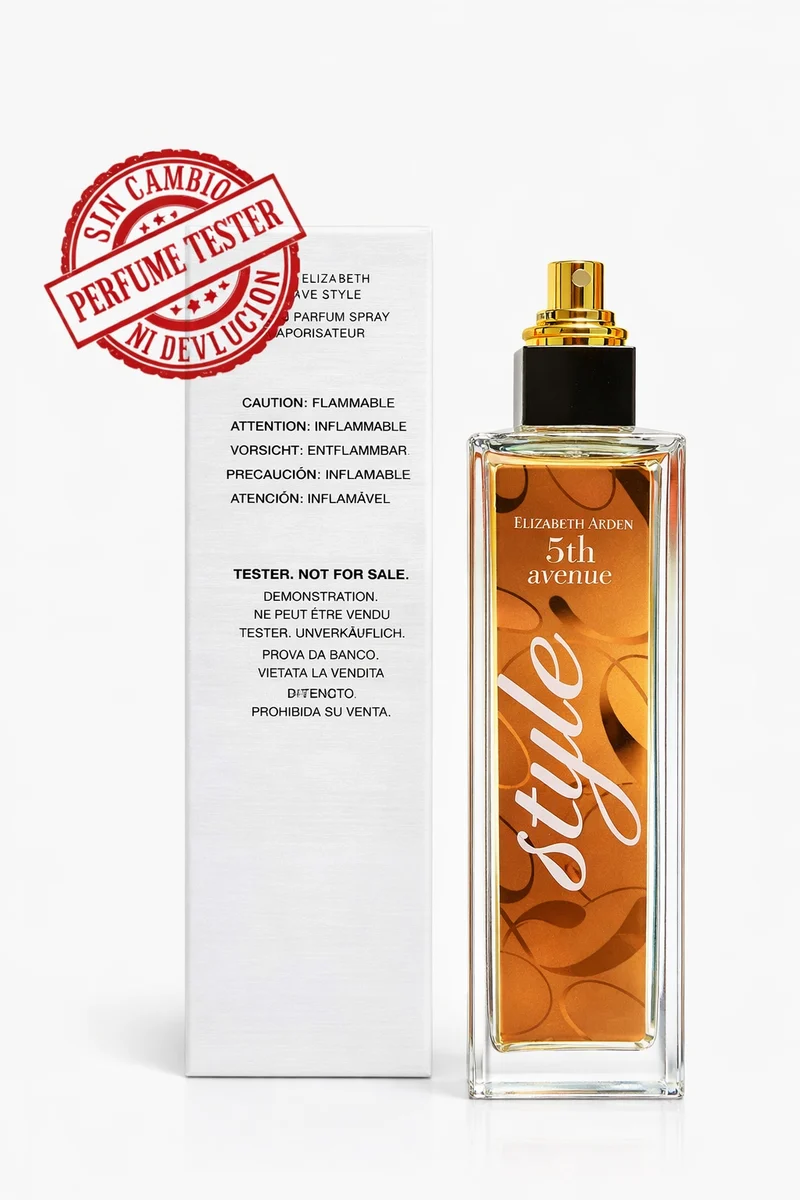Elizabeth Arden 5TH Avenue Style EDP 125 ML Tester Sin Tapa (M)