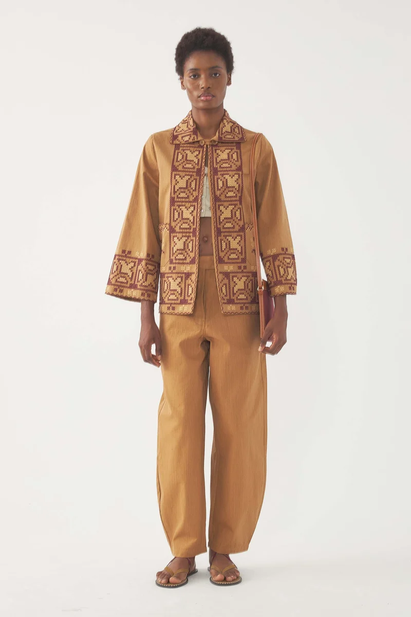 Veste brodée Berenice