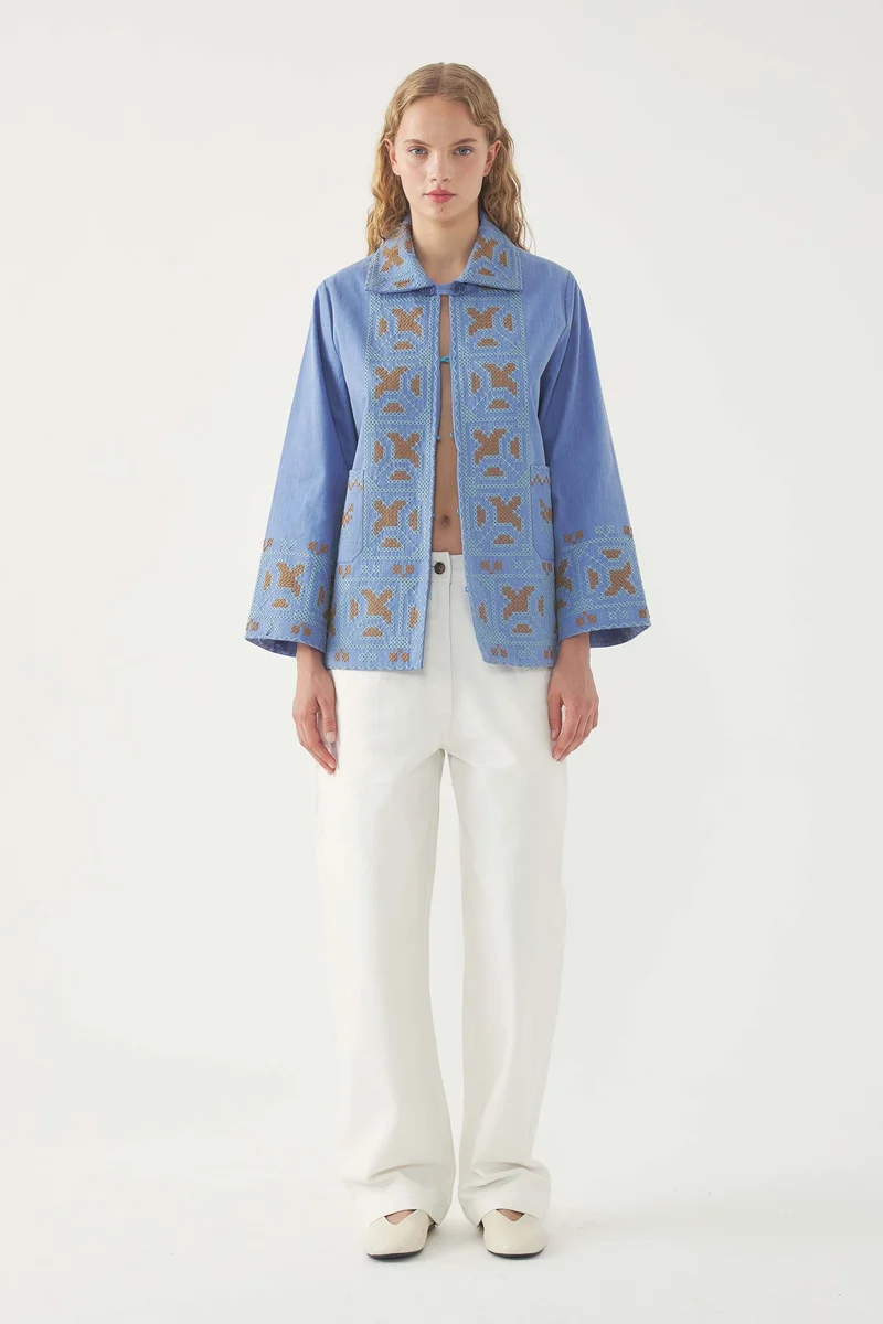 Veste brodée Berenice