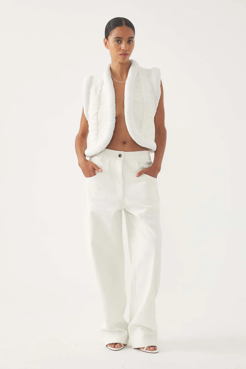Gilet brodé Adonis