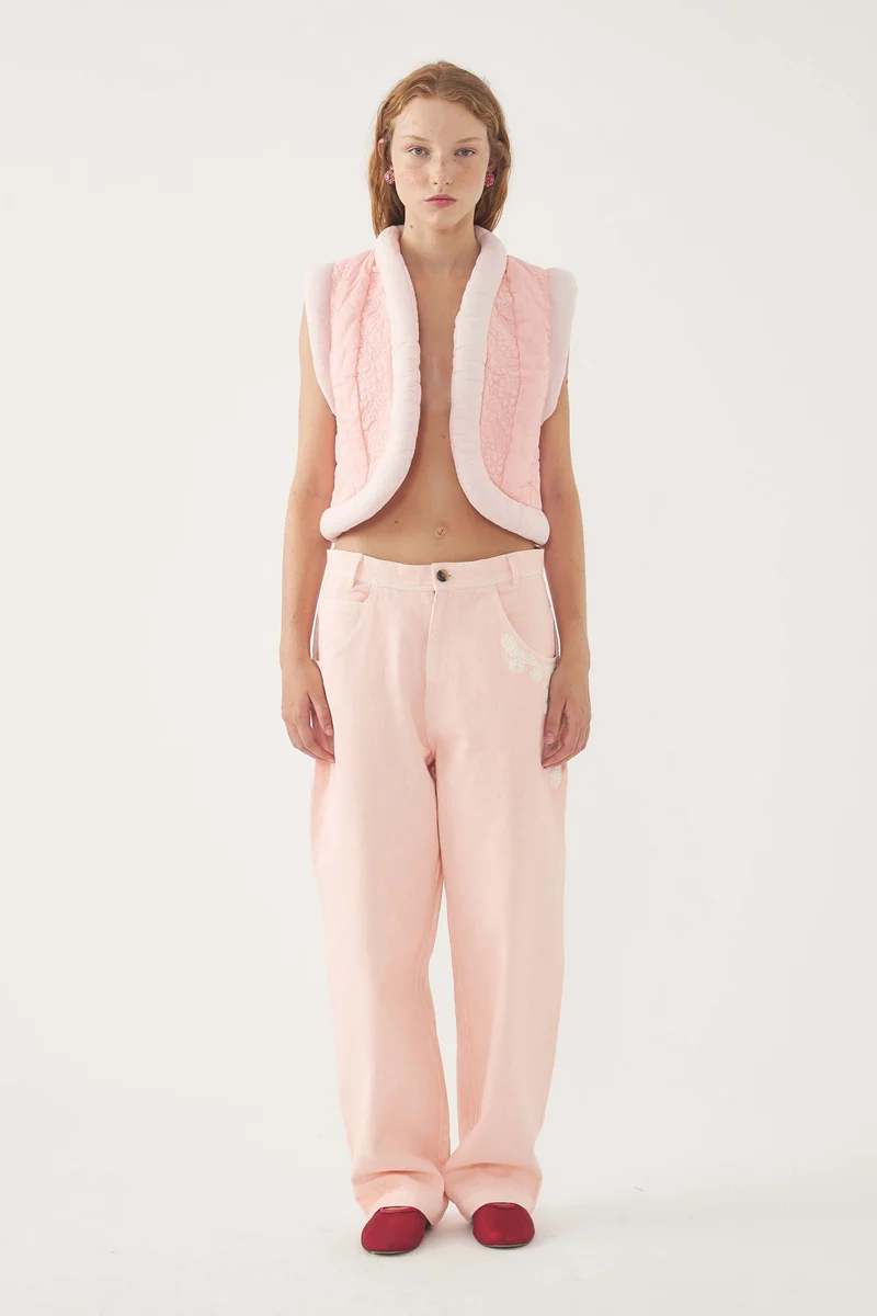 Gilet brodé Adonis