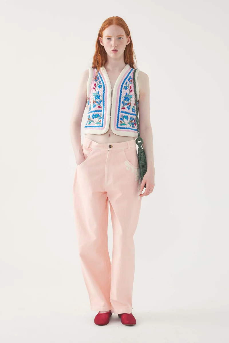 Gilet brodé Hendrix