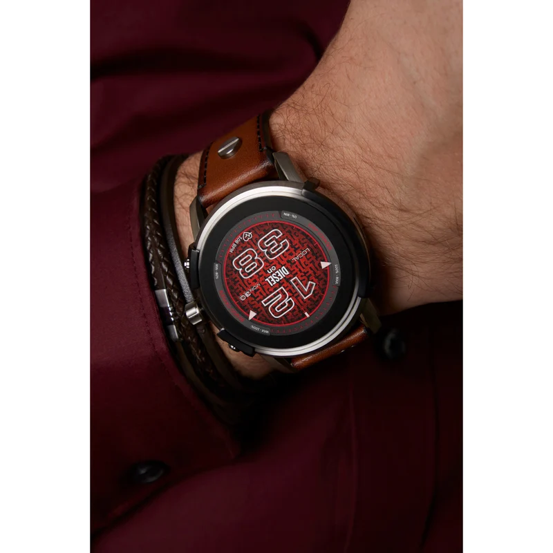 Fossil Brown Vintage Bracelet JF02934040 (Length: 17.50 - 19.00 cm)