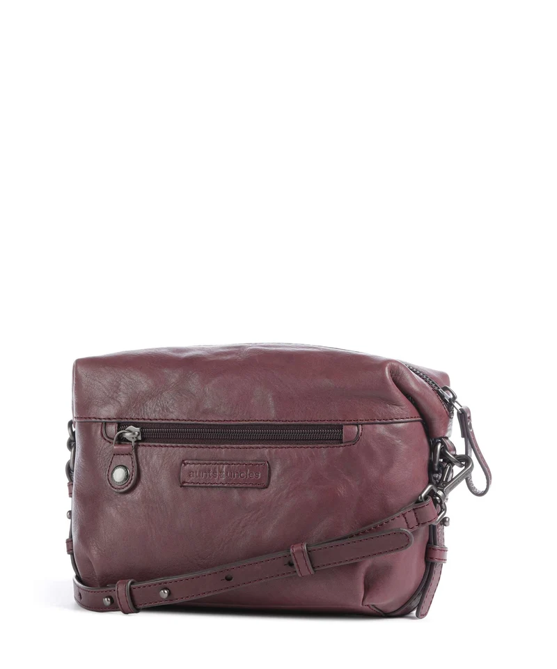 Aunts & Uncles Grandma's Luxury Club Mrs. Cannoli Bandolera dark cherry