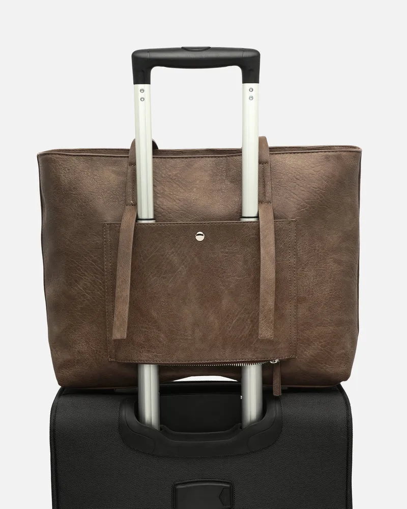 Worfi bolso shopper grande con bolsillo para portátil 15 pulgadas ED.