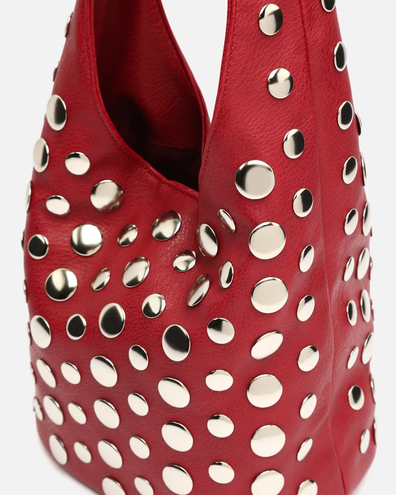 Tudi-1 bolso de hombro pequeño con detalles metálicos ED.