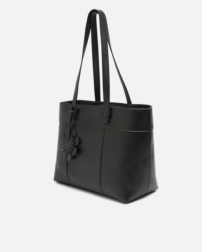Filiberta bolso shopper grande con detalle colgante ED.