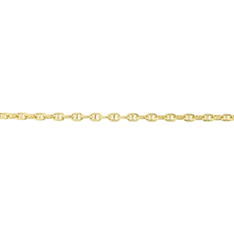Karma 925 Sterling Silver Gold-coloured Chain Bracelet 94128GP (Length: 16.50 - 19.00 cm)