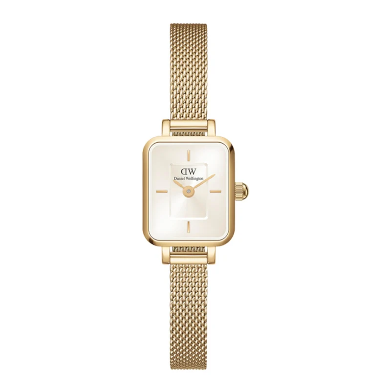 Daniel Wellington Quadro Mini Dameshorloge En Armband Giftset DW00590011