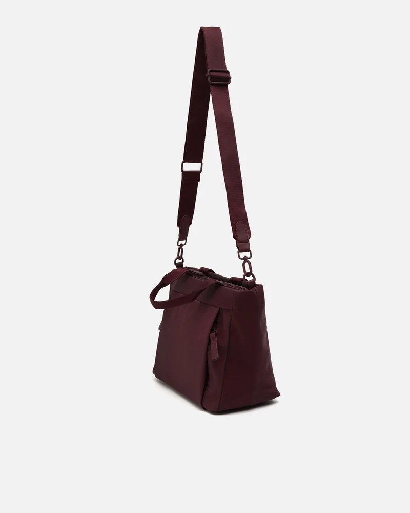 Danelin bolso tote mediano en nylon con asa bandolera extraíble