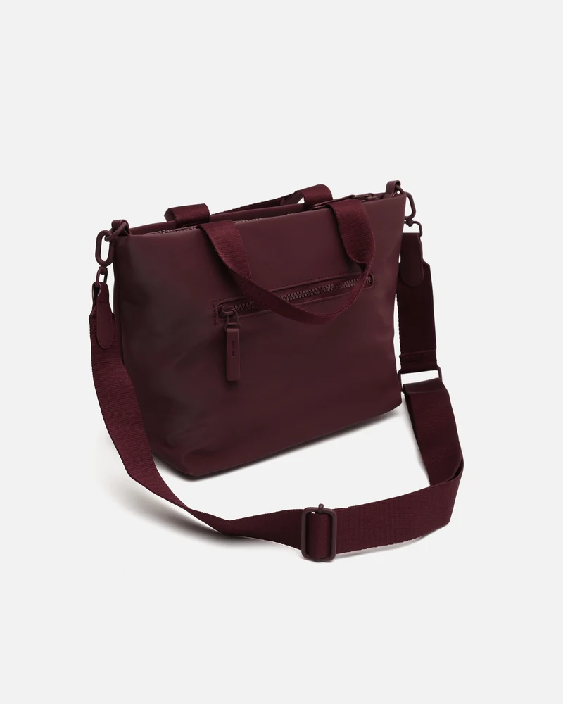 Danelin bolso tote mediano en nylon con asa bandolera extraíble