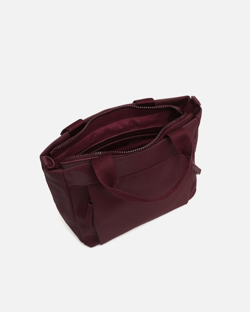 Danelin bolso tote mediano en nylon con asa bandolera extraíble