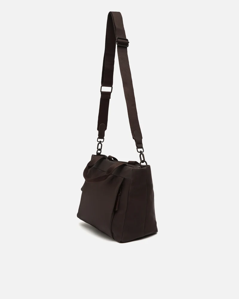 Danelin bolso tote mediano en nylon con asa bandolera extraíble
