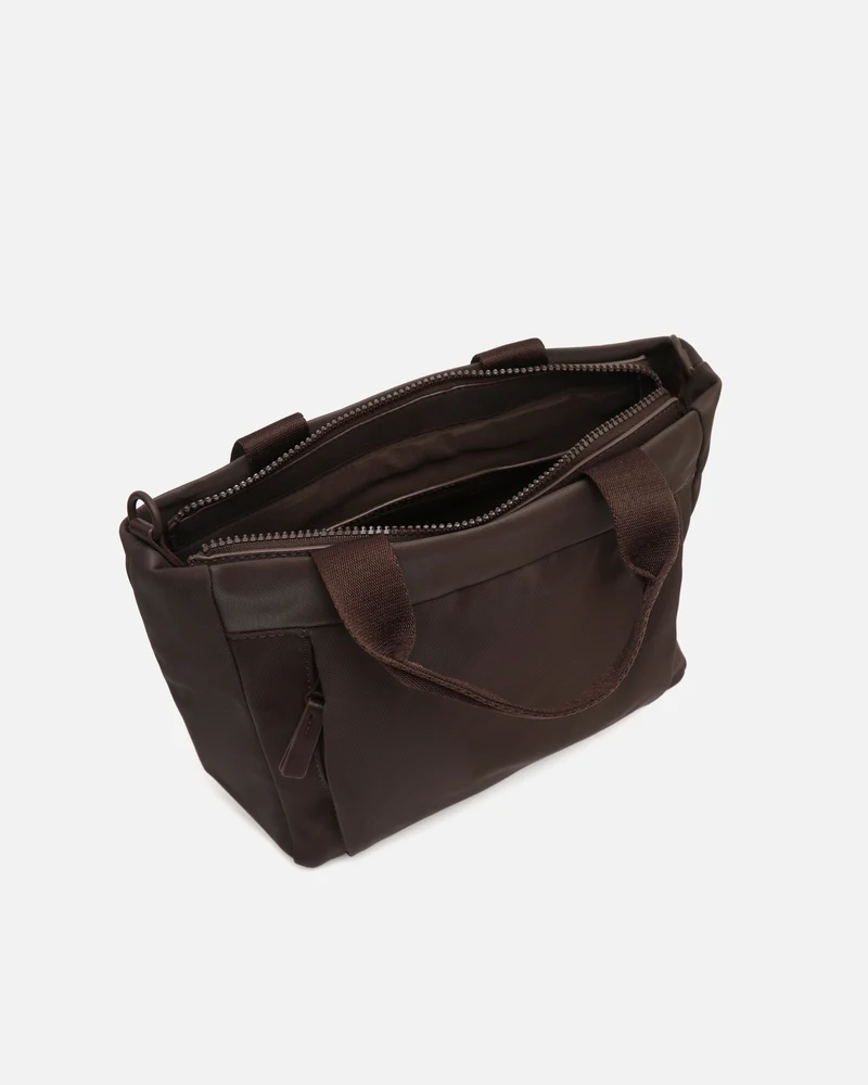 Danelin bolso tote mediano en nylon con asa bandolera extraíble