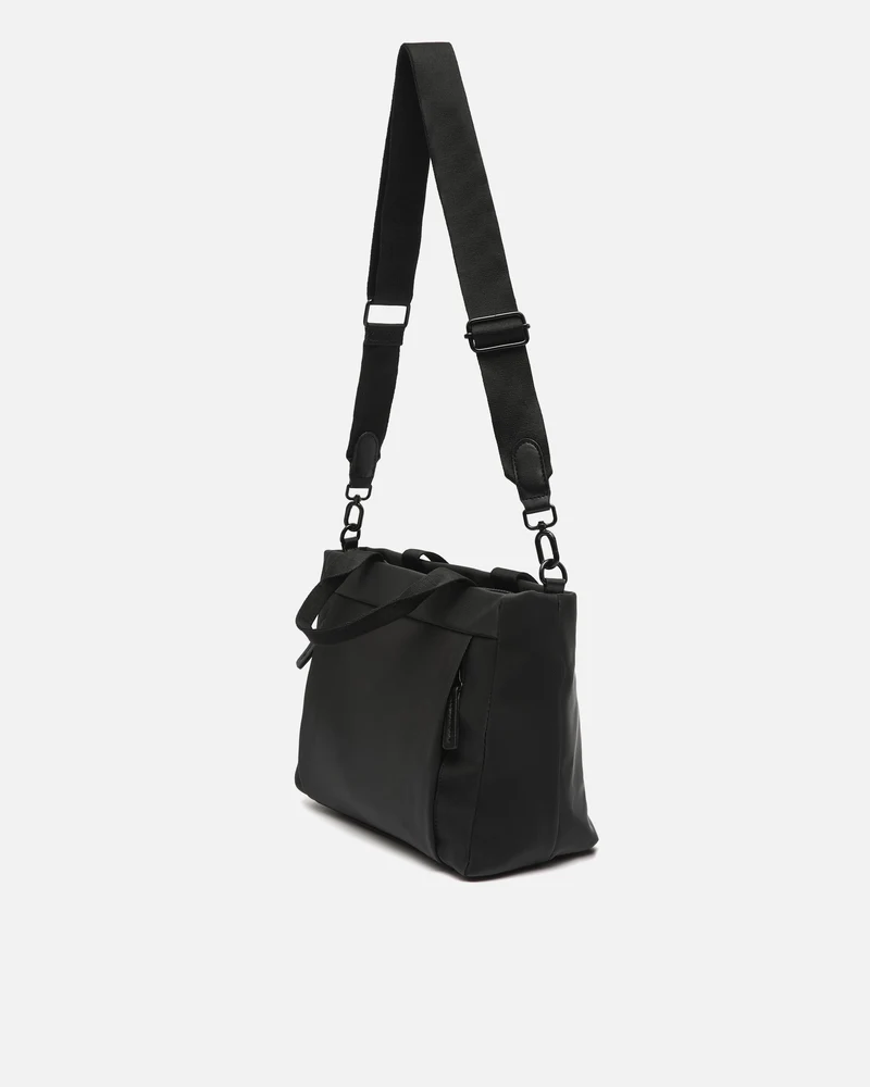 Danelin bolso tote mediano en nylon con asa bandolera extraíble