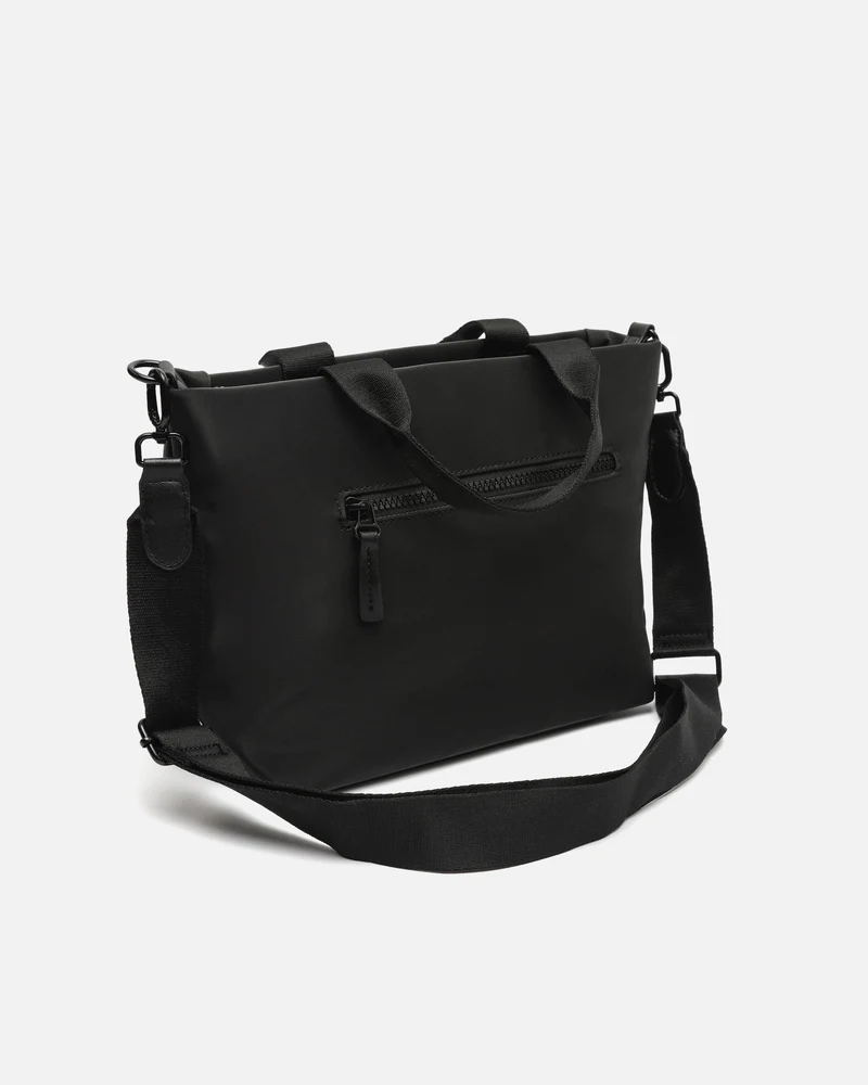 Danelin bolso tote mediano en nylon con asa bandolera extraíble