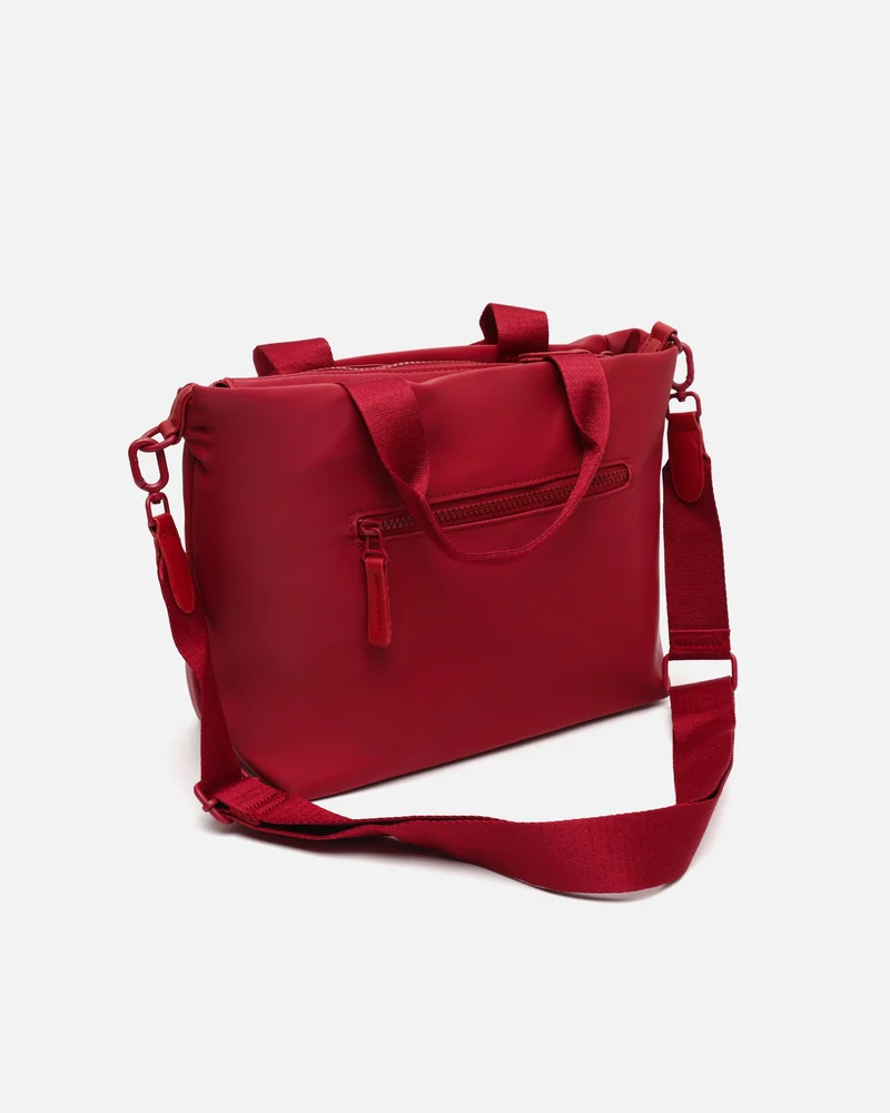 Danelin bolso tote mediano en nylon con asa bandolera extraíble