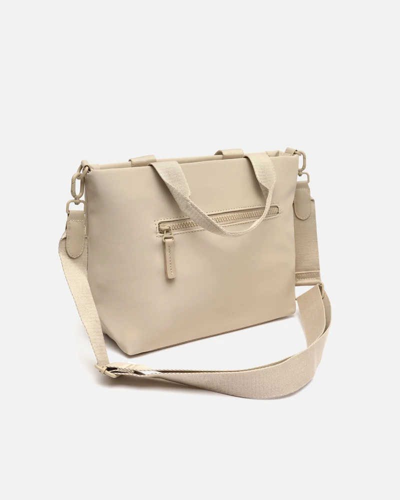 Danelin bolso tote mediano en nylon con asa bandolera extraíble