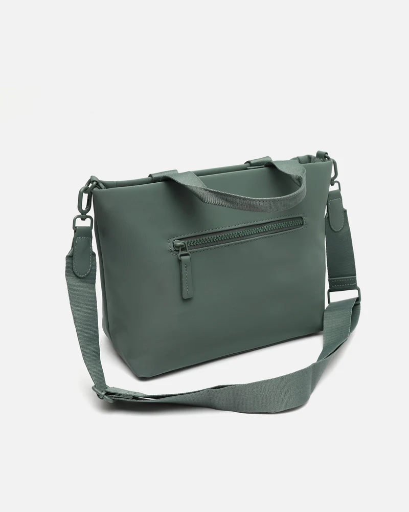 Danelin bolso tote mediano en nylon con asa bandolera extraíble