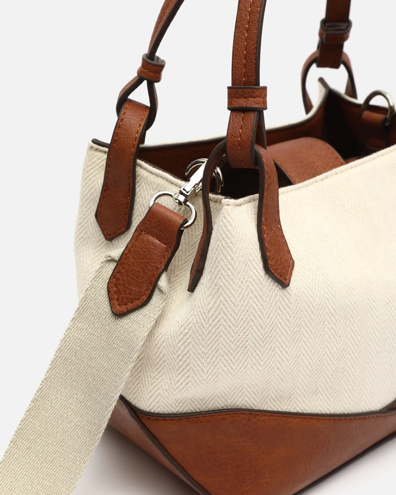Nias bolso bombonera pequeño de tela con asa bandolera extraíble ED.