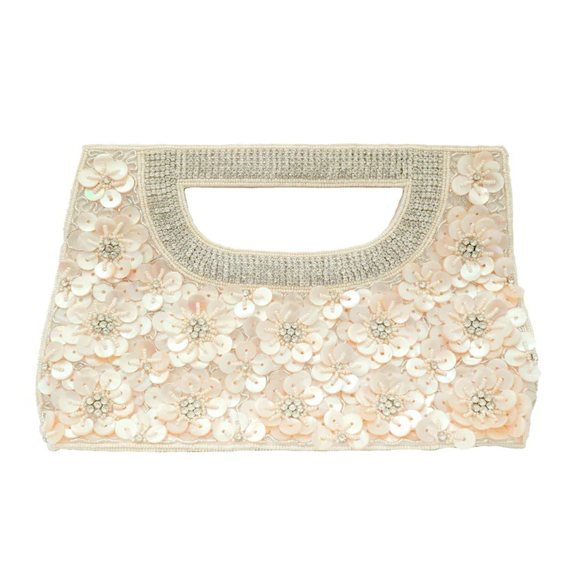 Bolso Asa Abaneri Blanco y plata