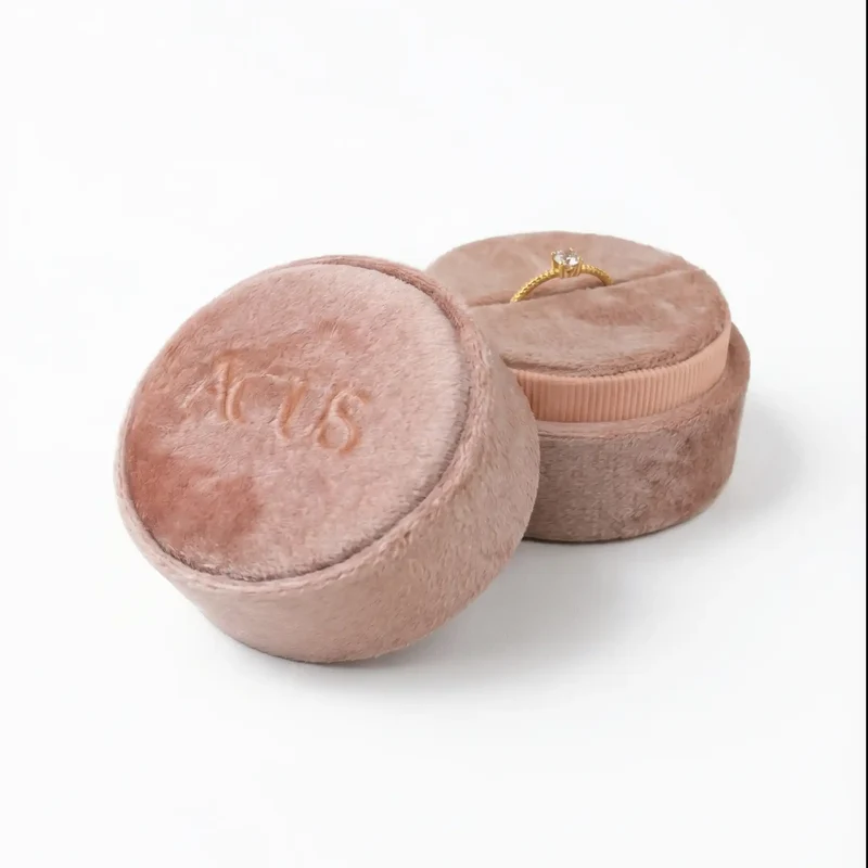 Joyero Anillo Rosa Palo