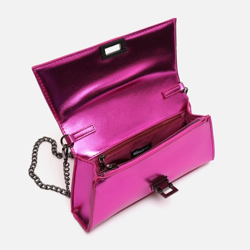 Odeta bolso fiesta de mano pequeño con tira bandolera extraíble ED.