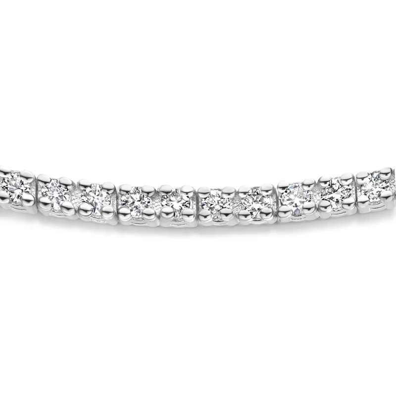 Isabel Bernard De la Paix Madeline 14 Karaat Witgouden Tennis Armband | Diamant 1.08 ct | IBD320006