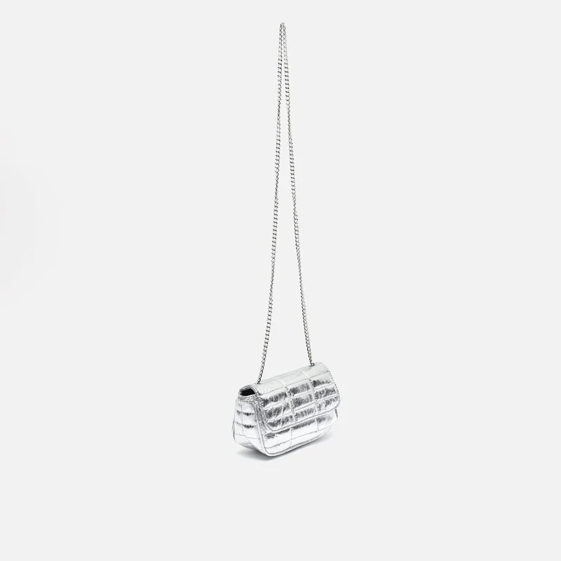 Fiore bolso bandolera de fiesta pequeño metalizado ED.