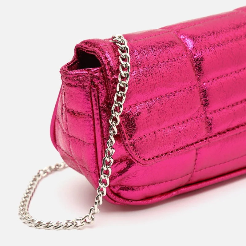 Fiore bolso bandolera de fiesta pequeño metalizado ED.