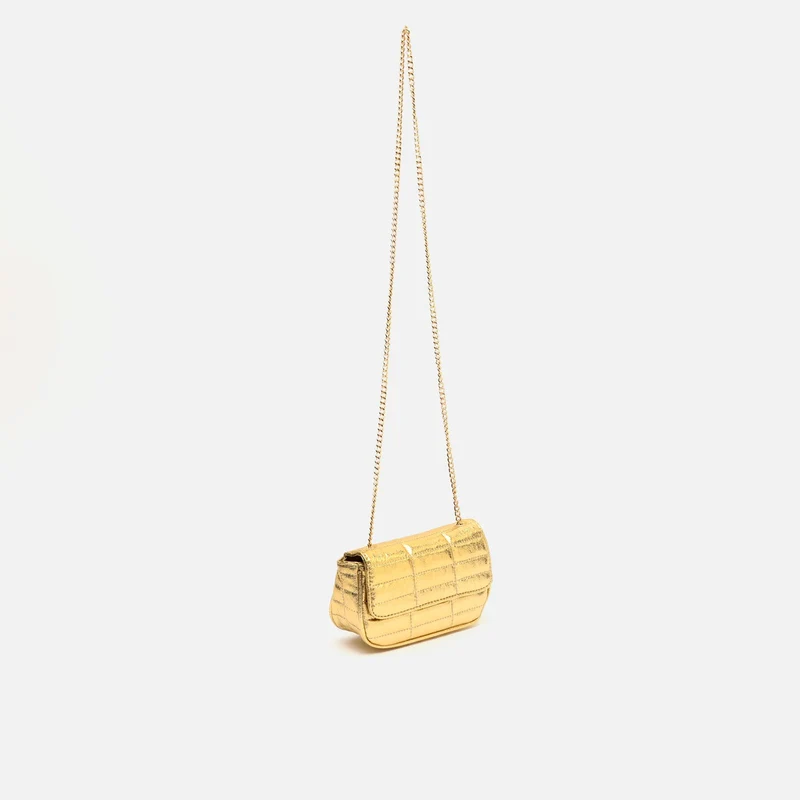 Fiore bolso bandolera de fiesta pequeño metalizado ED.