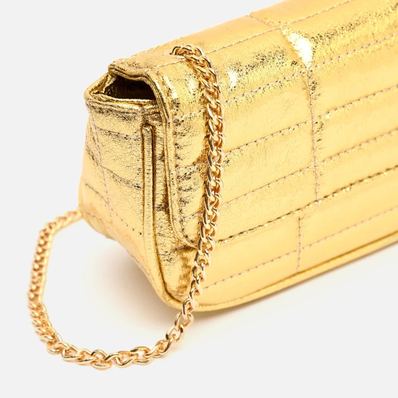 Fiore bolso bandolera de fiesta pequeño metalizado ED.