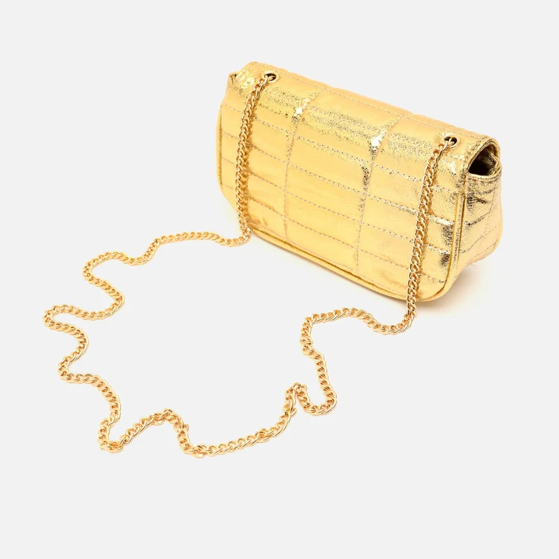 Fiore bolso bandolera de fiesta pequeño metalizado ED.
