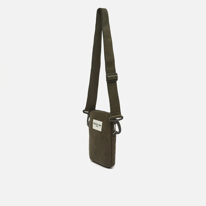 Leonci bolso bandolera mini para móvil con tejido de pana ED.