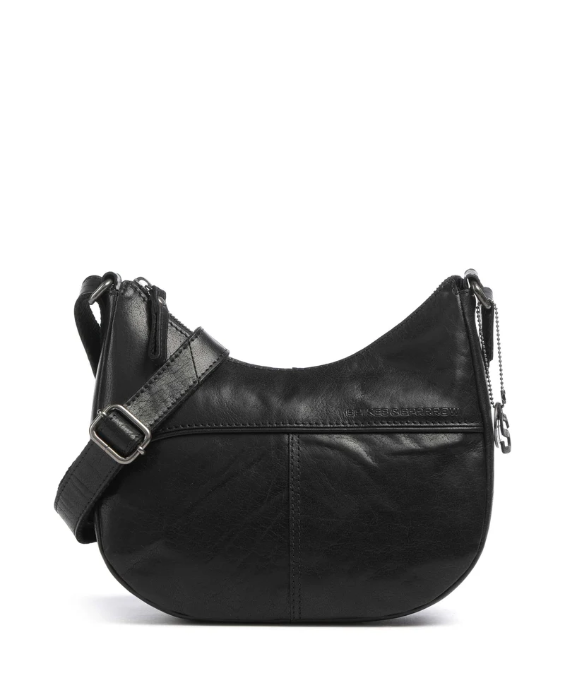 Spikes & Sparrow Bronco Filippa Bandolera black