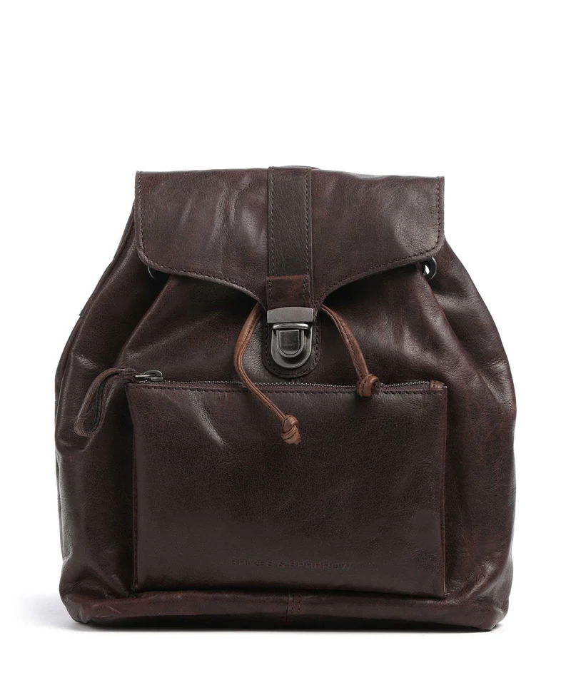 Spikes & Sparrow Bronco Tamara Mochila dark brown