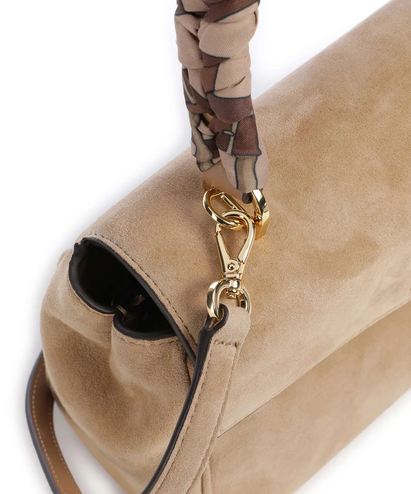 Lauren Ralph Lauren Farrah Small Bolso de mano camel/urban bltng/camel multi